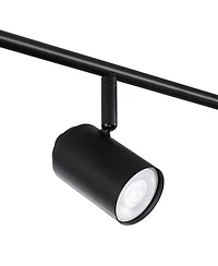 Pro Track Vester 4-Light Heads Led Wall or Ceiling Track Fixture GU10 Dimmable Flexible Modern Kitchen Bathroom 40" Wide