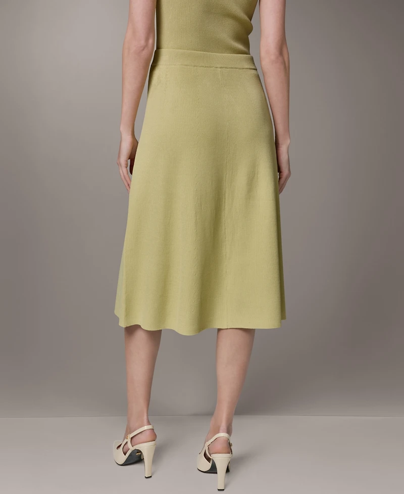 Donna Karan New York Women's A-Line Midi Skirt
