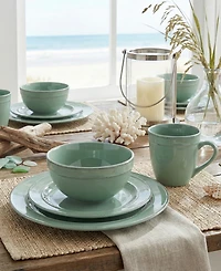 American Atelier Olivia Seafoam 16Pc Dinnerware Set