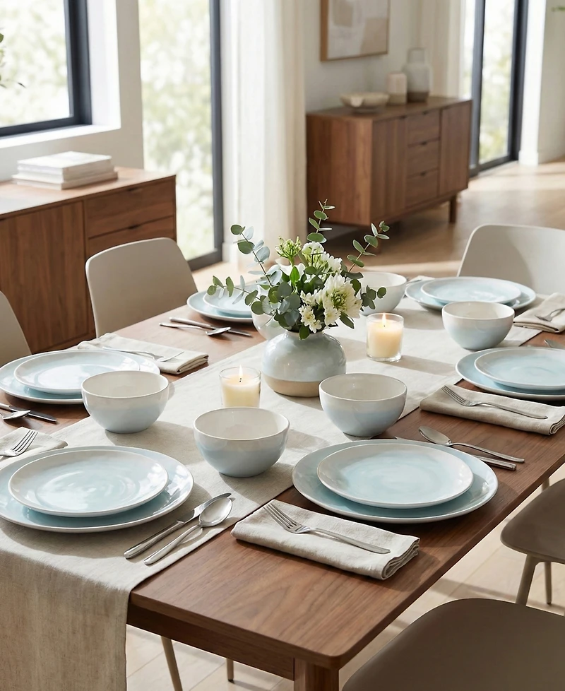 American Atelier Oasis Dinner Set, 12 Piece