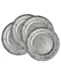 American Atelier Serveware Round Beaded Charger Plate 14"