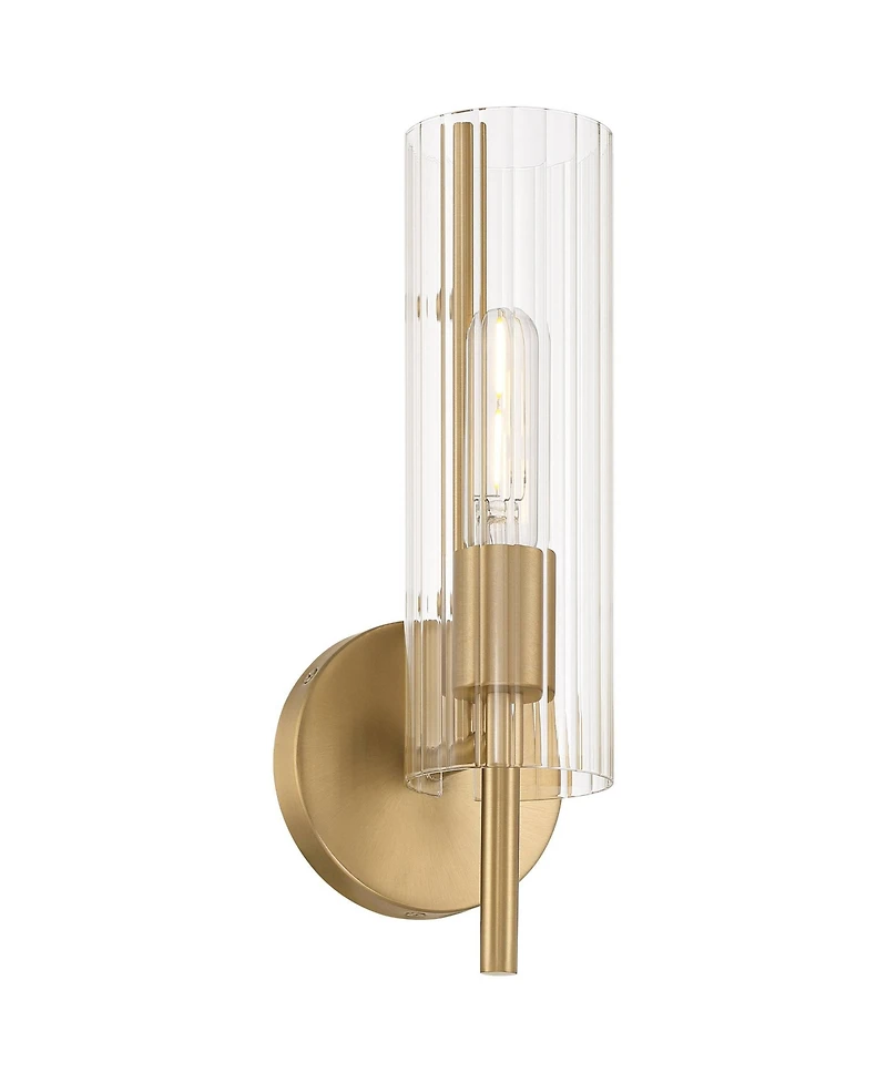 Possini Euro Design Possini Euro Taurus 13 1/2" High Brushed Champagne Wall Sconce