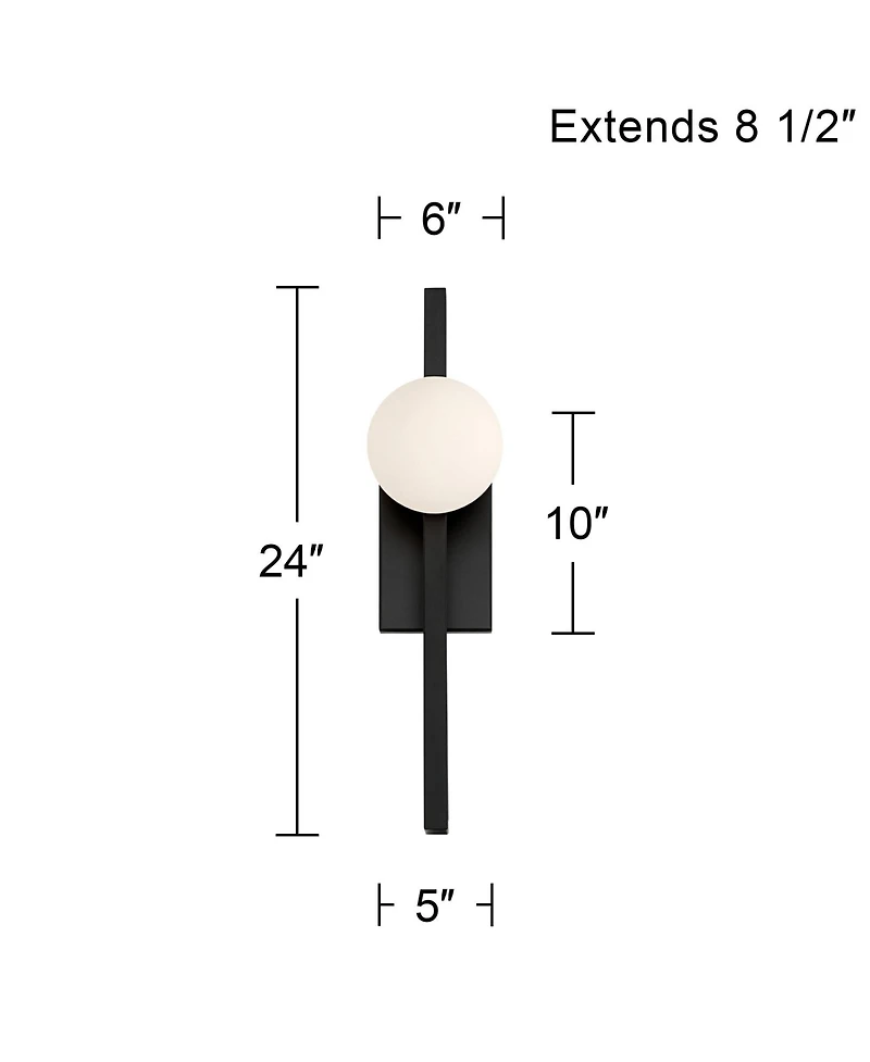 Possini Euro Design Possini Euro Dacia 24" High Indoor/Outdoor Wall Light