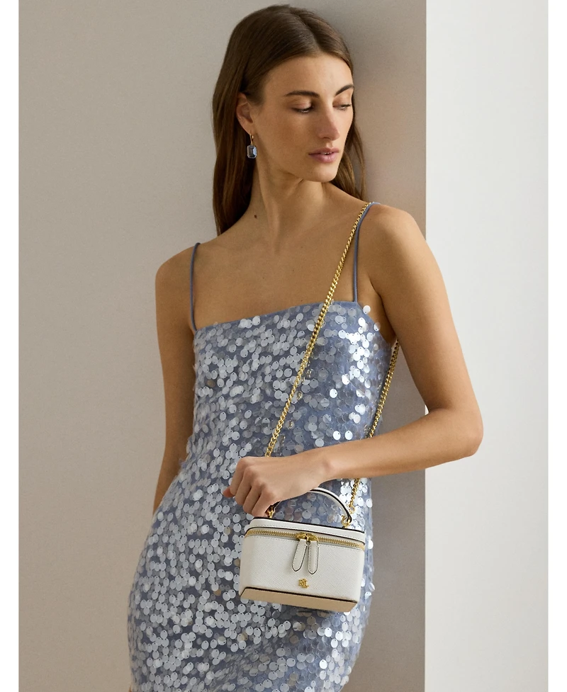 Lauren Ralph Lauren Hallee Small Leather Crossbody Bag