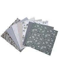 Gnuadz 7pcs 20" Cotton Fabric Fat Quarter Quilting Patchwork Diy Cushion Supplies
