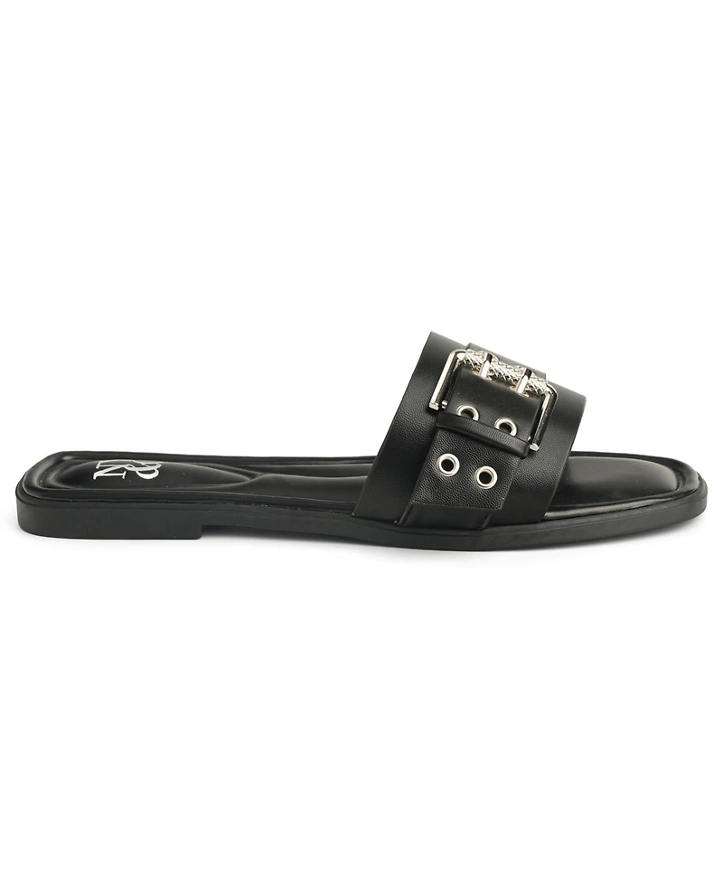 New York & Company Women's Rey Slides Sandals