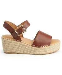 New York & Company Women's Elandra Ankle Strap Platform