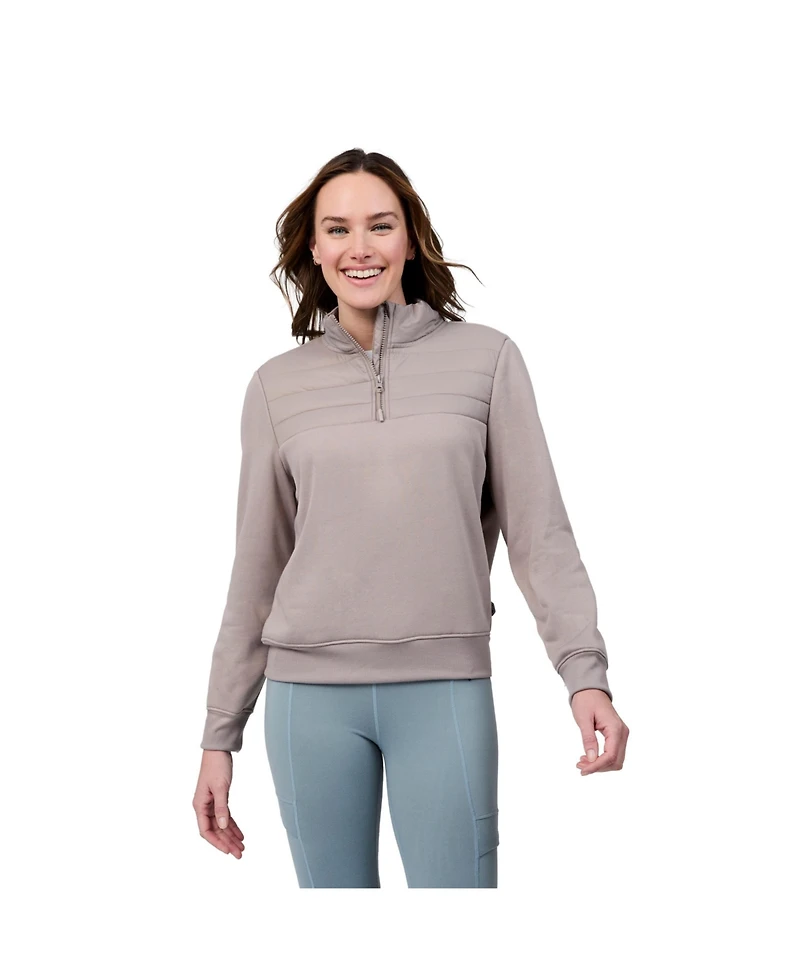 Free Country Women's Cloud Fleece Half Zip Top