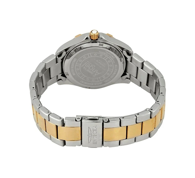 Invicta Women's Angel Quartz 3 Hand Silver Dial Watch