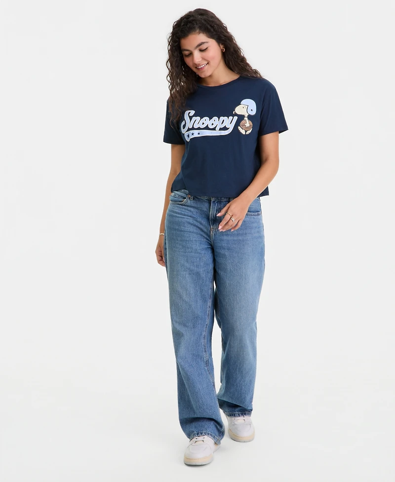Grayson Threads, The Label Juniors' Snoopy Varsity Tee