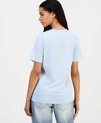 Grayson Threads, The Label Juniors' Cinnamoroll Bow Graphic-Print Tee
