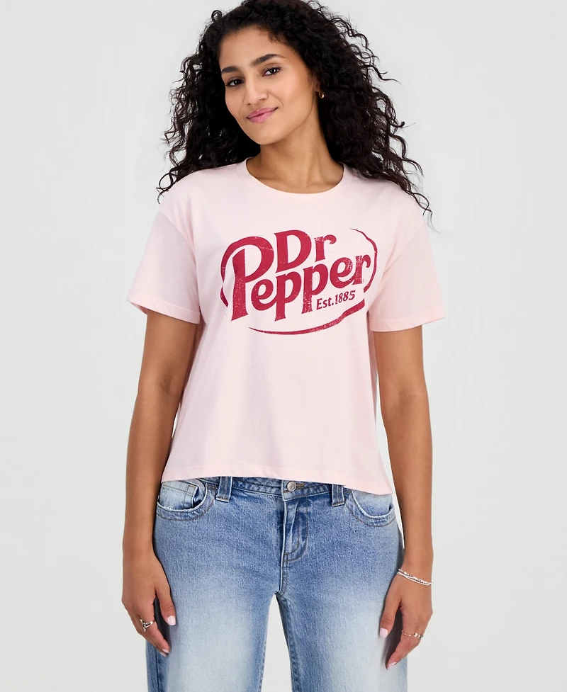 Grayson Threads, The Label Juniors' Dr Pepper Graphic T-Shirt