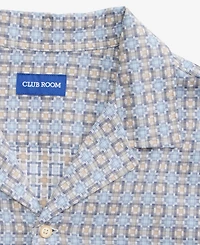 Club Room Men's Textured Yard Short-Sleeve Shirt, Macy's Exclusive