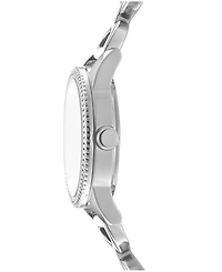 Dkny Women's Open Link Quartz Stainless Steel Bracelet Watch 26mm