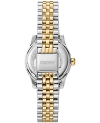 Dkny Women's Essentials Quartz Two-Tone Stainless Steel Bracelet Watch 28mm
