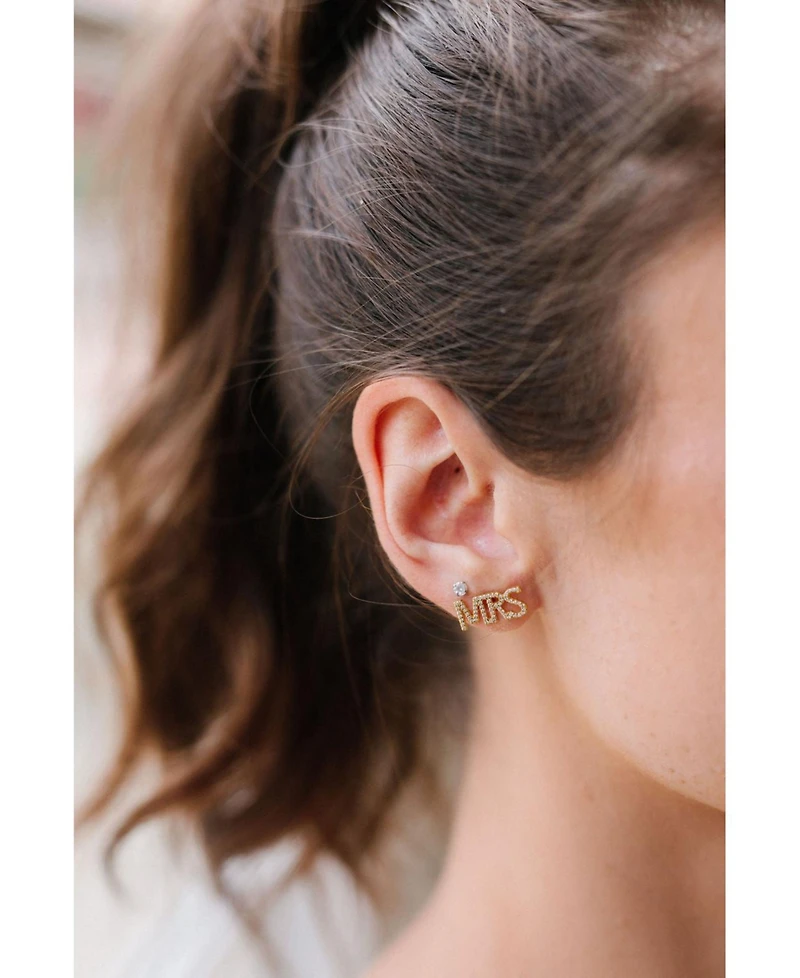 Untamed Petals Mrs Crystal Studs