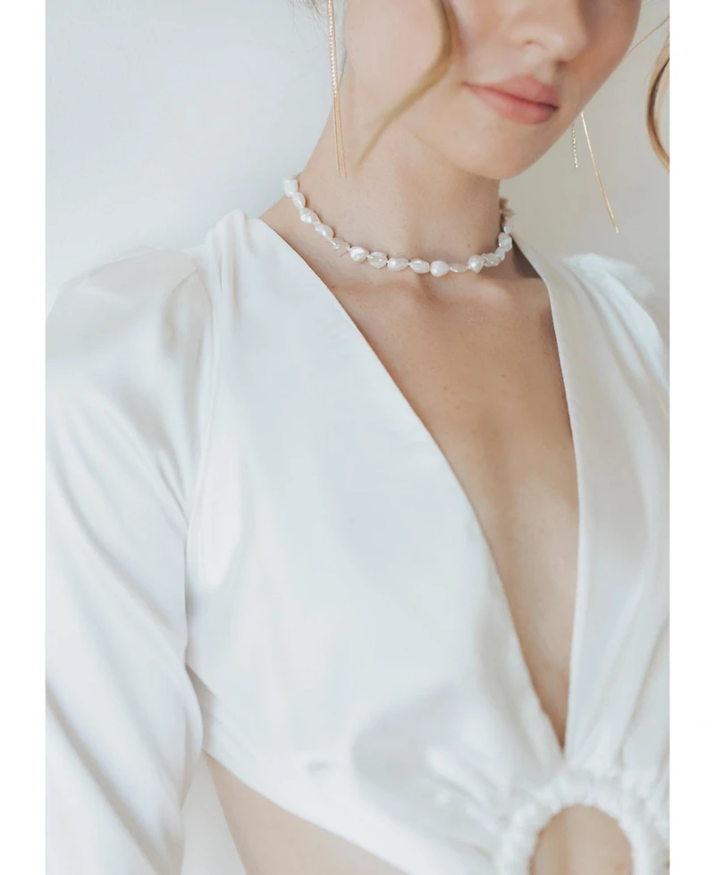 Untamed Petals Sea Breeze Choker