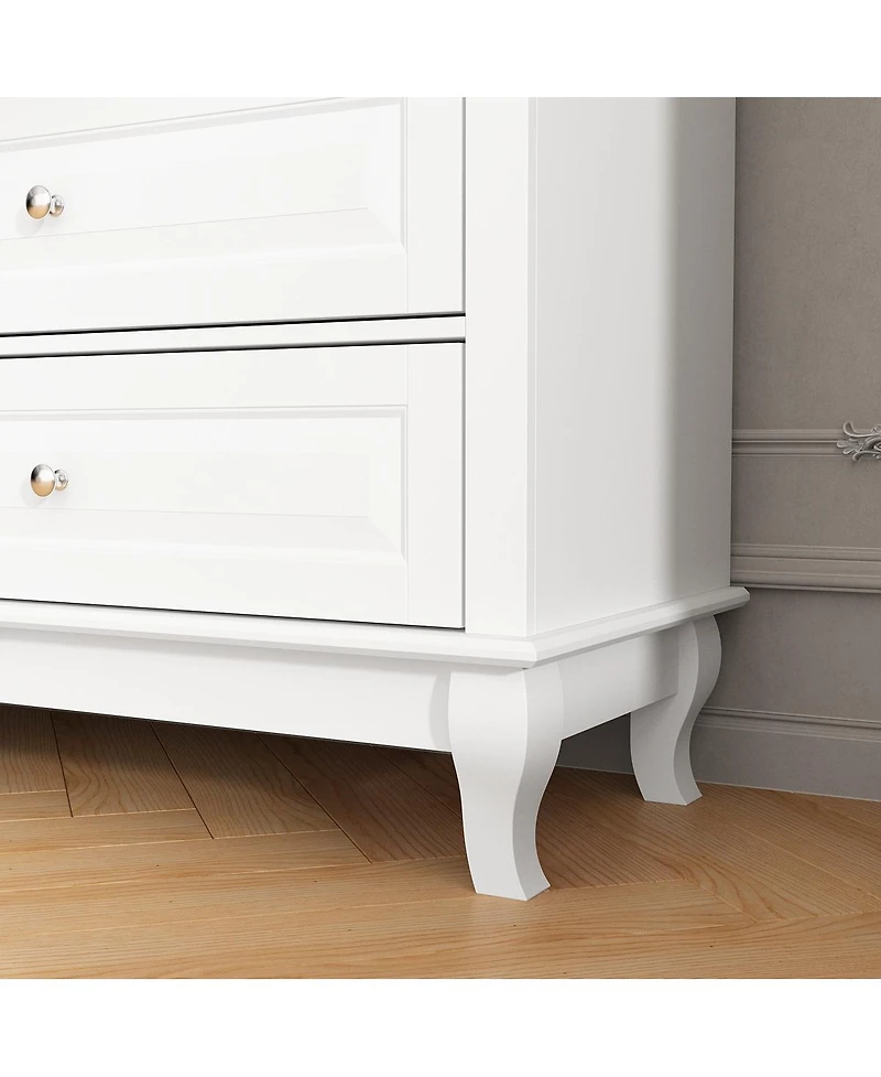 Famapy 9-Drawer Wood Dresser Storage Cabinet Modern Style