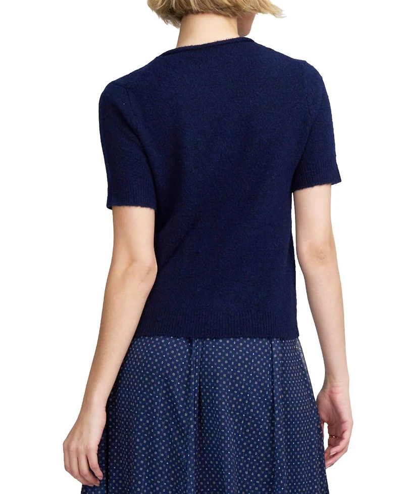 Elle Collection Women's Moss Yarn Shell