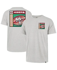 '47 Brand Men's Gray San Francisco 49ers Chrome Plate Franklin T-Shirt
