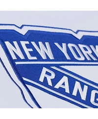 Mitchell & Ness Men's White New York Rangers Arctic Fleece Hoodie