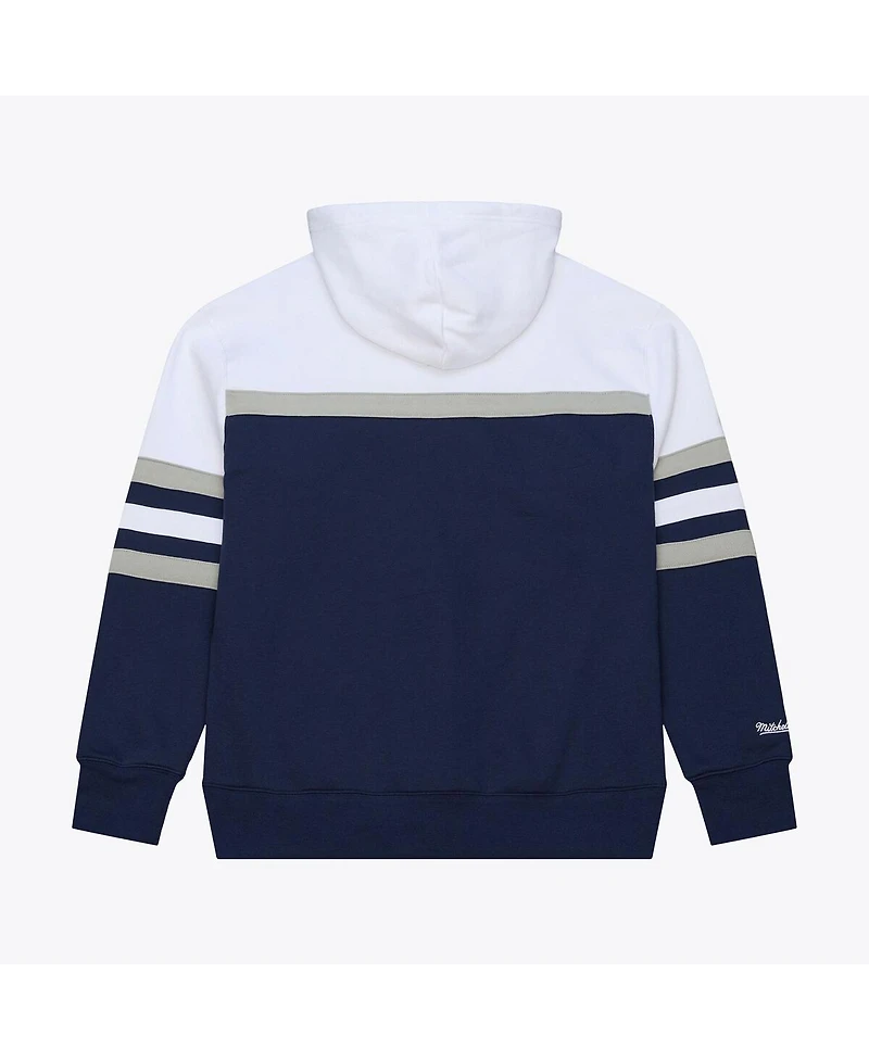 Mitchell & Ness Men's Navy Dallas Cowboys Head Coach Hoodie