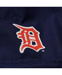 Mitchell & Ness Men's Navy Detroit Tigers Full-Snap Hooded Coaches Jacket