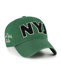 '47 Brand Women's Green New York Jets Zoey Clean Up Adjustable Hat