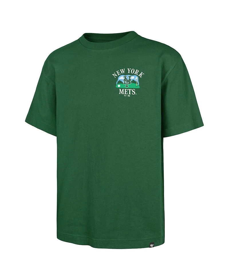 '47 Brand Men's Green New York Mets Plackard Foundation T-Shirt