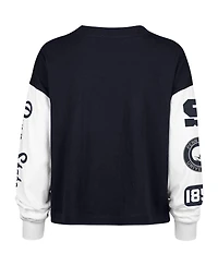 '47 Brand Women's Navy Penn State Nittany Lions Sydney Long Sleeve T-Shirt