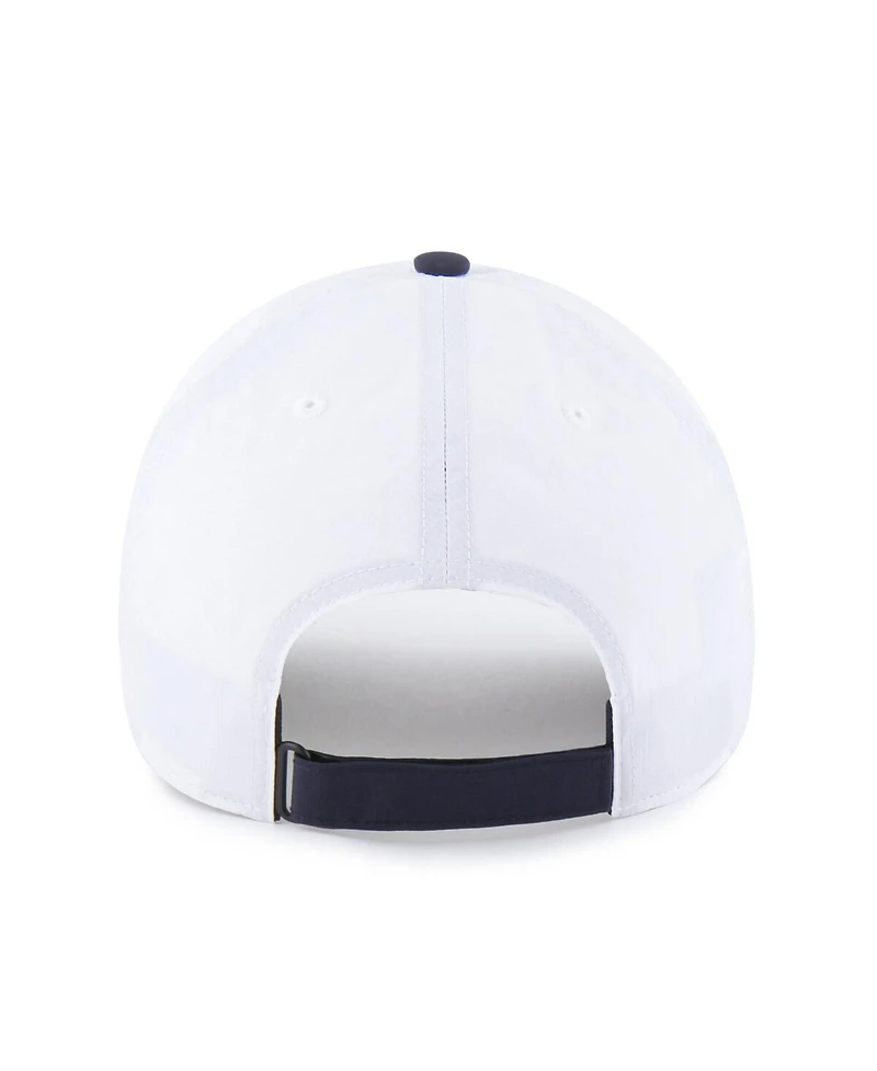 '47 Brand Men's White/Navy Boston Red Sox Vista Mini Clean Up Brrr Adjustable Hat