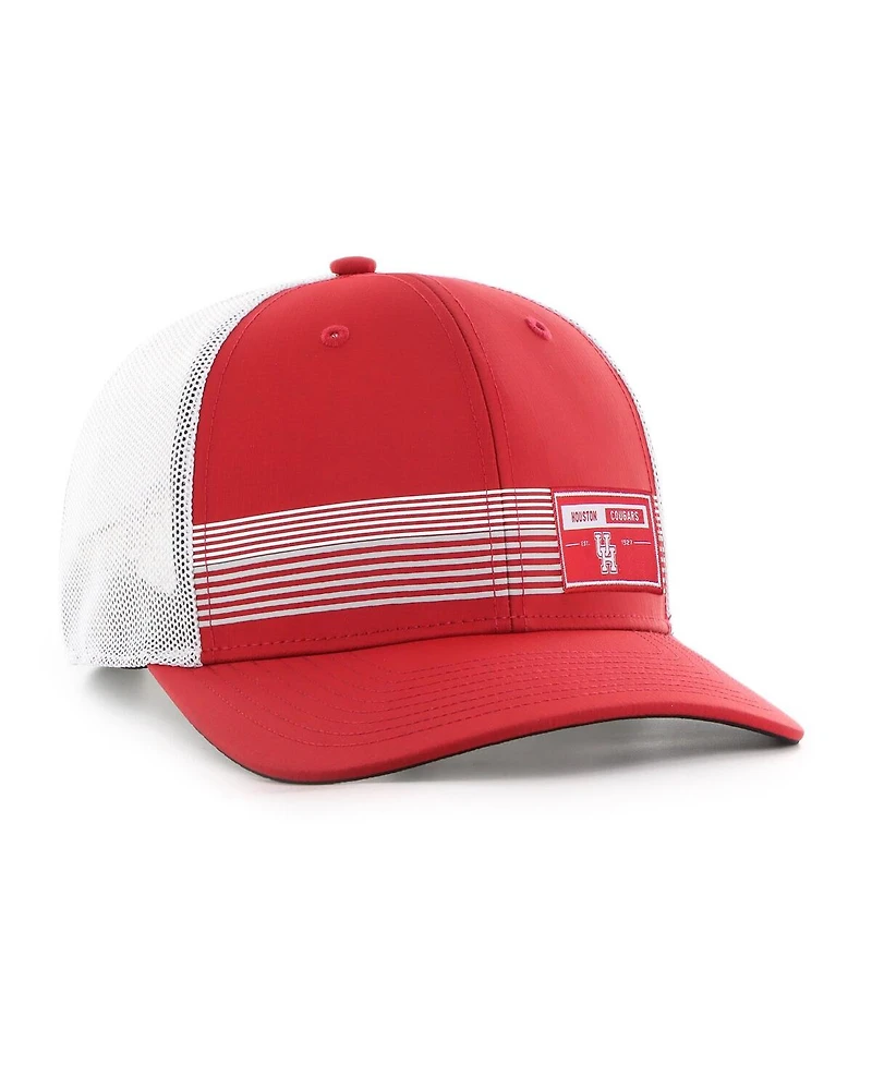 '47 Brand Men's Red Houston Cougars Rangefinder brrr Trucker Adjustable Hat