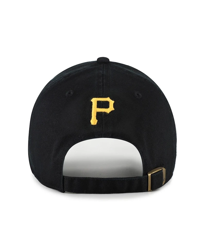 '47 Brand Women's Black Pittsburgh Pirates Zoey Clean Up Adjustable Hat