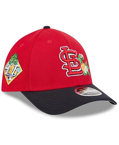 New Era Men's Red/Navy St. Louis Cardinals 2026 Spring Training M-Crown 39THIRTY Flex Hat