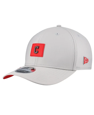 New Era Men's Gray Cleveland Guardians 2026 Clubhouse 9SEVENTY Adjustable Hat