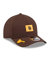 New Era Men's Brown San Diego Padres 2026 Clubhouse 9FORTY A-Frame Adjustable Hat