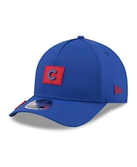 New Era Men's Royal Chicago Cubs 2026 Clubhouse 9FORTY A-Frame Adjustable Hat