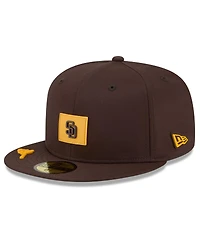 New Era Men's Brown San Diego Padres 2026 Clubhouse 59FIFTY Fitted Hat