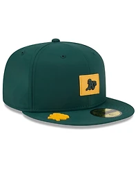 New Era Men's Green Athletics 2026 Clubhouse 59FIFTY Fitted Hat