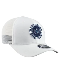 New Era Men's White Seattle Mariners 2026 Spring Training Fan Pack 9SEVENTY Adjustable Trucker Hat