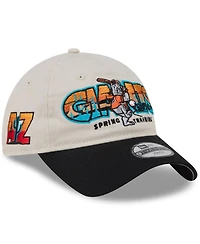 New Era Big Boys and Girls Stone/Black San Francisco Giants 2026 Spring Training Fan Pack Batter 9TWENTY Adjustable Hat