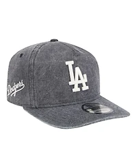 New Era Men's Navy Heather Los Angeles Dodgers Denim Classic 19TWENTY Adjustable Hat