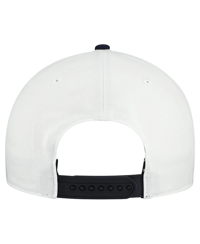 '47 Brand Men's White Ryan Blaney Flag Fill Two-Tone Team Adjustable Hitch Hat