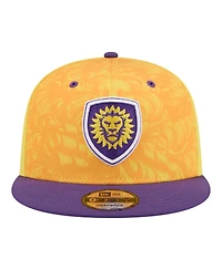 New Era Men's Yellow Orlando City Sc 2026 Jersey Hook 9FIFTY Snapback Hat
