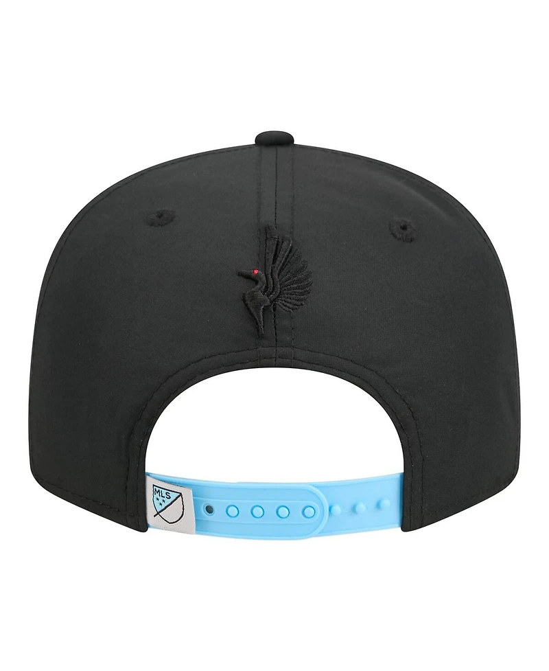 New Era Men's Black Minnesota United Fc 2026 Jersey Hook 9FIFTY Snapback Hat