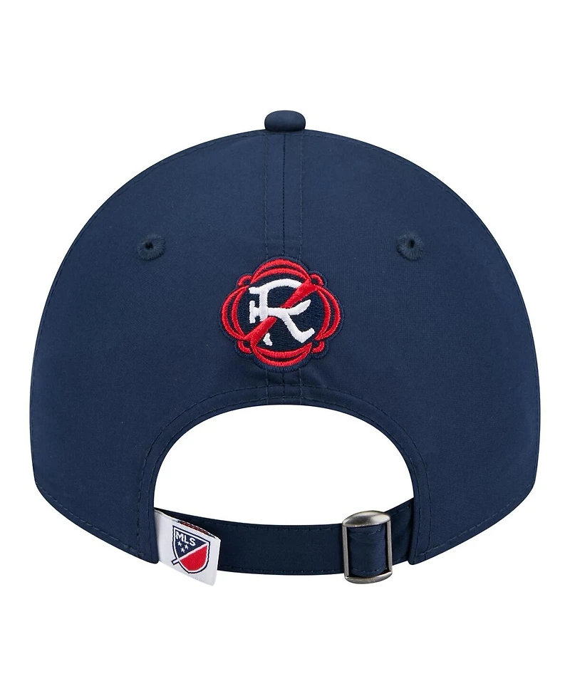 New Era Men's Navy New England Revolution 2026 Jersey Hook 9TWENTY Adjustable Hat