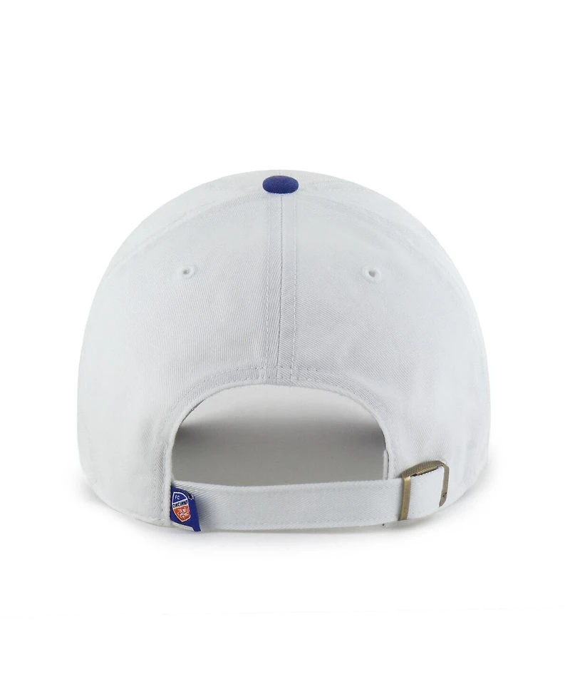 '47 Brand Men's White Fc Cincinnati Two-Tone Clean Up Adjustable Hat