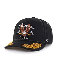 '47 Brand Men's Black Chicago Cubs Keepsake Collection Adjustable Hitch Hat