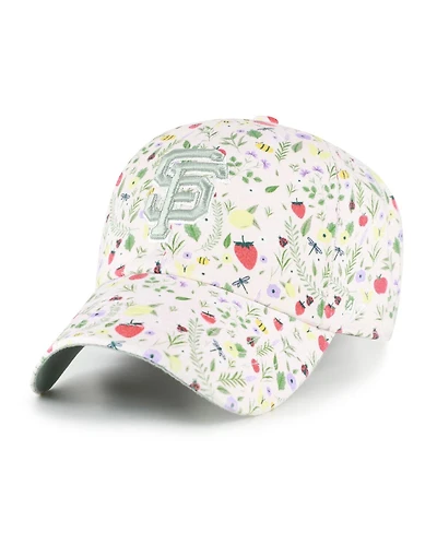 '47 Brand Big Girls Light Pink San Francisco Giants Posey Clean Up Adjustable Hat
