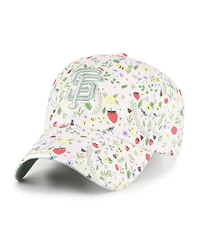 '47 Brand Big Girls Light Pink San Francisco Giants Posey Clean Up Adjustable Hat